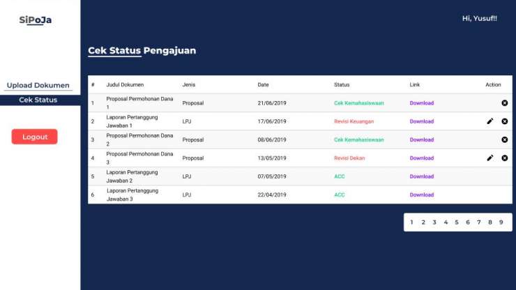 Cek Status