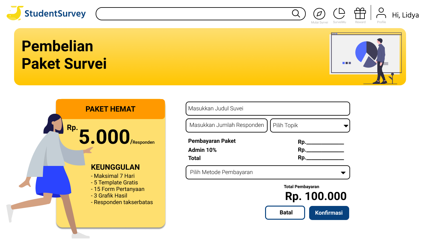 Paket (Pembayaran Paket)