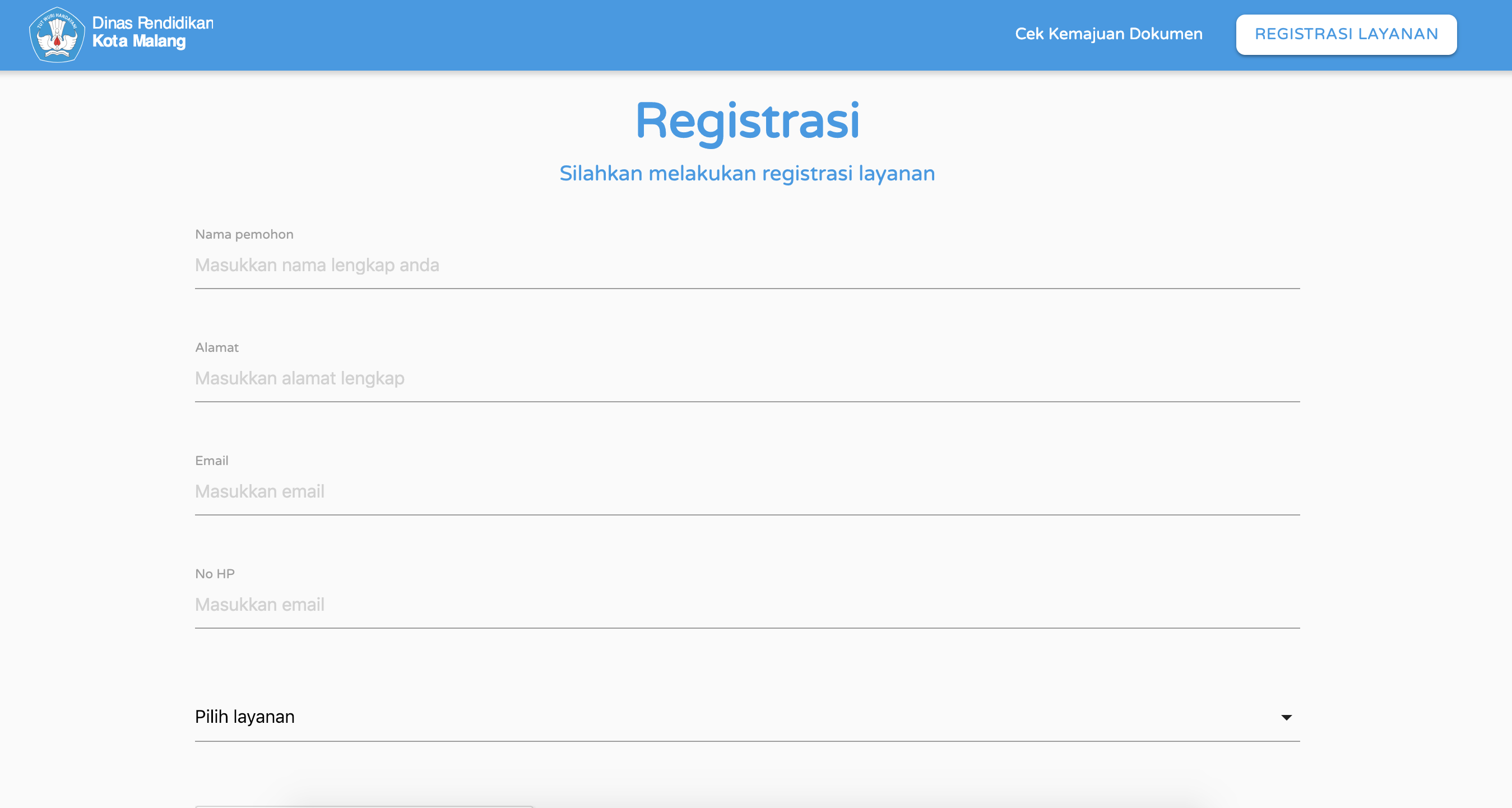 Gambar registrasi